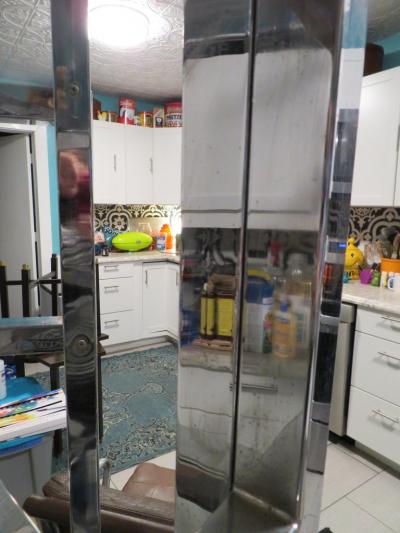 Milo Baughman Outrageous Milo Baughman Style Chrome and Glass Butterfly tag re Midcentury