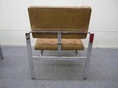 Milo Baughman Pair Milo Baughman Thayer Coggin Lounge Chairs Mid century Modern