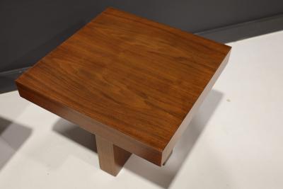 Milo Baughman Pair of Cruciform Occasional Tables by Milo Baughman