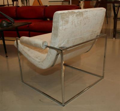 Milo Baughman Pair of Milo Baughman 973 Armchairs