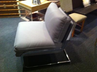 Milo Baughman Pair of Milo Baughman Club Chairs