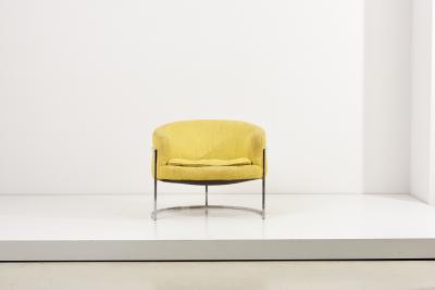 Milo Baughman Pair of Milo Baughman Lounge Chairs USA 1960s