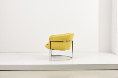Milo Baughman Pair of Milo Baughman Lounge Chairs USA 1960s