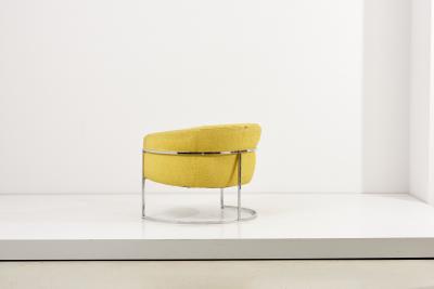 Milo Baughman Pair of Milo Baughman Lounge Chairs USA 1960s
