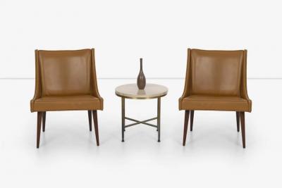 Milo Baughman Pair of Milo Baughman Slipper Chairs for Thayer Coggin