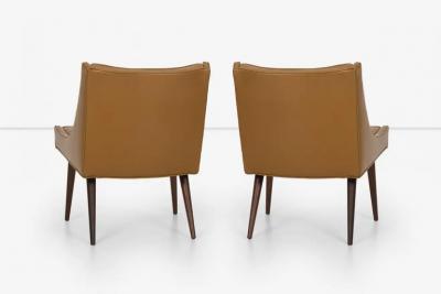 Milo Baughman Pair of Milo Baughman Slipper Chairs for Thayer Coggin