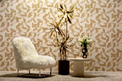 Milo Baughman Pair of Milo Baughman Style Sheepskin Chrome Slipper Chairs c 1970s