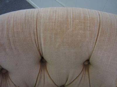 Milo Baughman Pair of Milo Baughman Style Tufted Chrome Barrel Tub Chairs Mid Century Modern