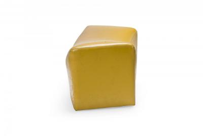 Milo Baughman Pair of Milo Baughman for Thayer Coggin American Mid Century Yellow Leather Sadd