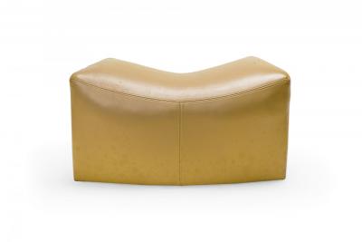 Milo Baughman Pair of Milo Baughman for Thayer Coggin American Mid Century Yellow Leather Sadd