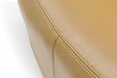 Milo Baughman Pair of Milo Baughman for Thayer Coggin American Mid Century Yellow Leather Sadd