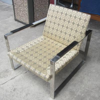 Milo Baughman Pair of Vintage Milo Baughman Style Lounge Chairs
