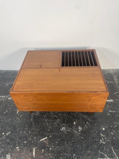 Milo Baughman Rare Milo Baughman for Glenn of California Storage Coffee Table