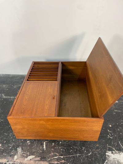 Milo Baughman Rare Milo Baughman for Glenn of California Storage Coffee Table