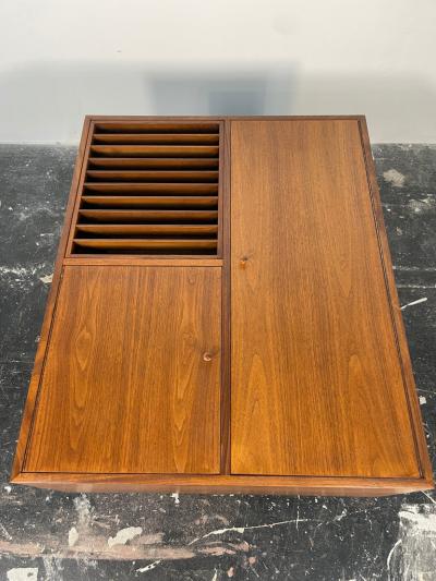 Milo Baughman Rare Milo Baughman for Glenn of California Storage Coffee Table