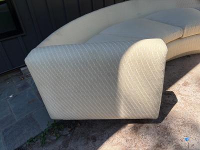 Milo Baughman Stunning Milo Baughman style Circular Curved Sofa Mid Century Modern