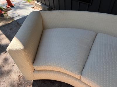Milo Baughman Stunning Milo Baughman style Circular Curved Sofa Mid Century Modern