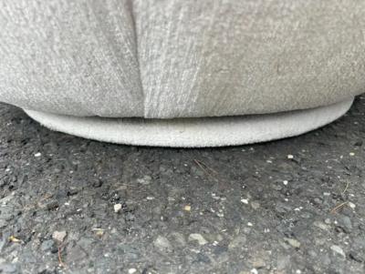 Milo Baughman Stunning Pair Egg Swivel Chair by Milo Baughman for Thayer Coggin