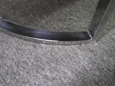 Milo Baughman Stunning Pair Milo Baughman style Barrel Back Chrome Lounge Chairs Mid Century