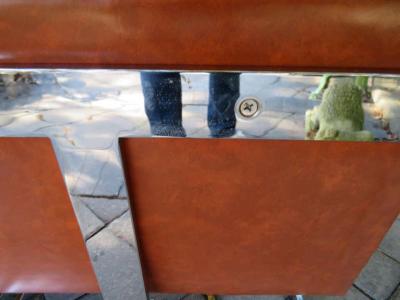 Milo Baughman Stunning Pair of Signed Milo Baughman Thayer Coggin Chrome Cube Chairs Modern