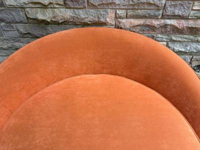 Milo Baughman Sumptuous Vintage Milo Baughman Satellite Chaise Circular Chair Mid Century