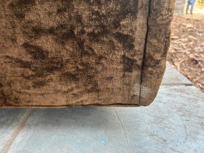 Milo Baughman Vintage Milo Baughman style Tufted Tuxedo Sofa Mid Century Modern