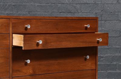 Milo Baughman Walnut Dresser by Milo Baughman for Glenn of California
