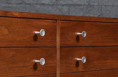 Milo Baughman Walnut Dresser by Milo Baughman for Glenn of California