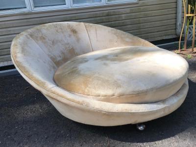 Milo Baughman Wonderful Milo Baughman Circular Satellite Chair Mid Century Modern