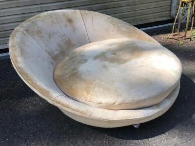 Milo Baughman Wonderful Milo Baughman Circular Satellite Chair Mid Century Modern