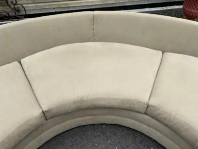 Milo Baughman Wonderful Milo Baughman Thayer Coggin 1 Piece Circular Sofa Mid Century
