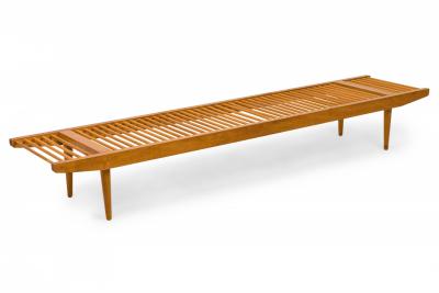 Milo Baughman for Glenn of California American Mid Century Light Wooden Dowel Be