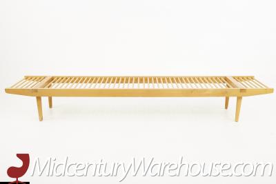 Milo Baughman for Glenn of California Mid Century Long Dowel Bench