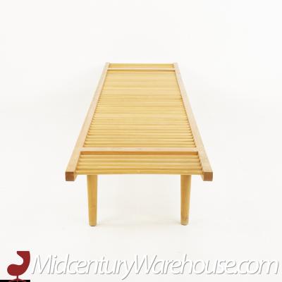 Milo Baughman for Glenn of California Mid Century Long Dowel Bench