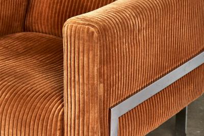 Milo Baughman for Thayer Coggin Flatbar Lounge Chairs 1970