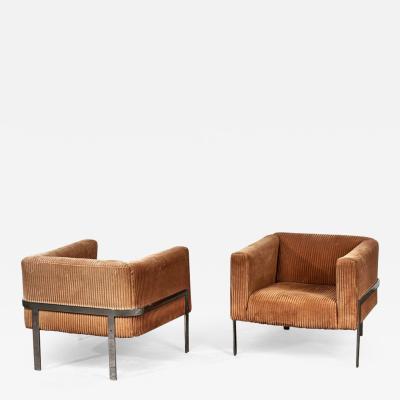 Milo Baughman for Thayer Coggin Flatbar Lounge Chairs 1970