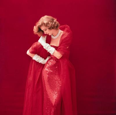 Milton H Greene Suzy Parker Fashion Siren