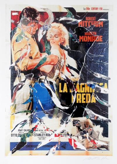 Mimmo Rotella La Magnifica Preda The Beautiful Prey 