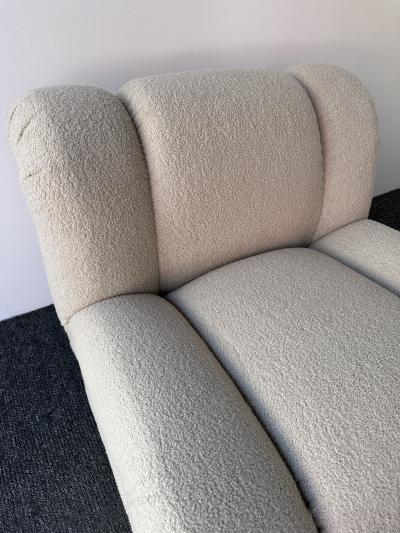 Mimo Padova Pair of Velasquez Slipper Chairs by Mimo Padova Italy 1970s