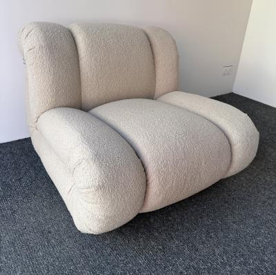 Mimo Padova Pair of Velasquez Slipper Chairs by Mimo Padova Italy 1970s