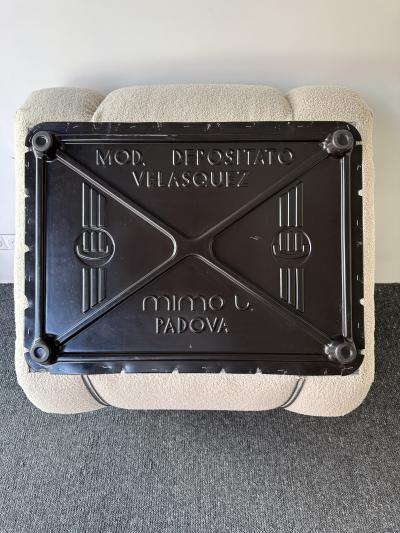 Mimo Padova Pair of Velasquez Slipper Chairs by Mimo Padova Italy 1970s