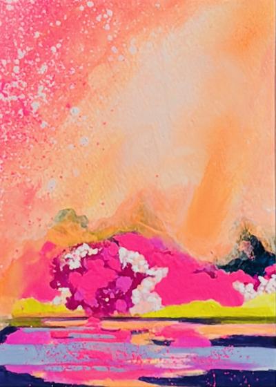 Minako Asakura Sunset Landscape