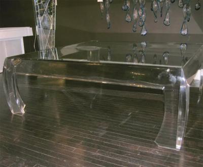 Ming Lucite Cocktail Table