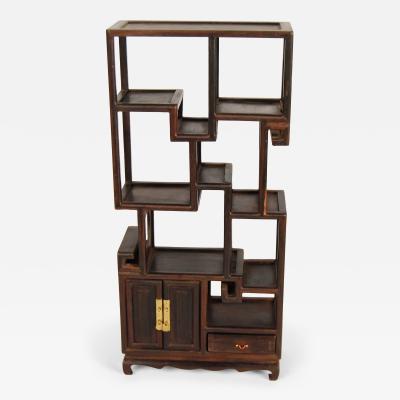 Miniature Huali Etagere Bookcase