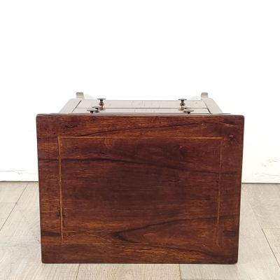 Miniature Italian Inlaid Chest circa 1900