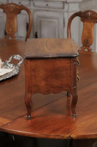 Miniature Proven ale Louis XV Period 1725 Apprentice Commode with Lift Top