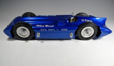 Miniature Tether Land Speed Record Car with a Gas Powered Engine