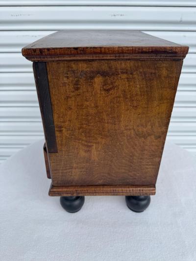 Miniature antique george iii mahogany chest of drawers
