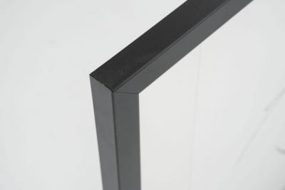 Minimal Black and White Abstract Gestural Ink on Paper by Philip Renteria 1976 