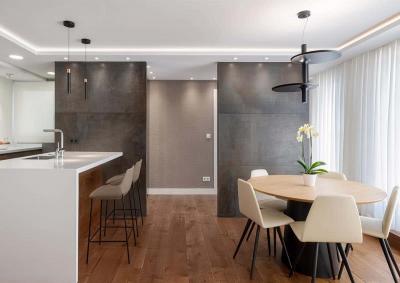 Minimal Ceramic Pendant Light by David Pompa for KDLN